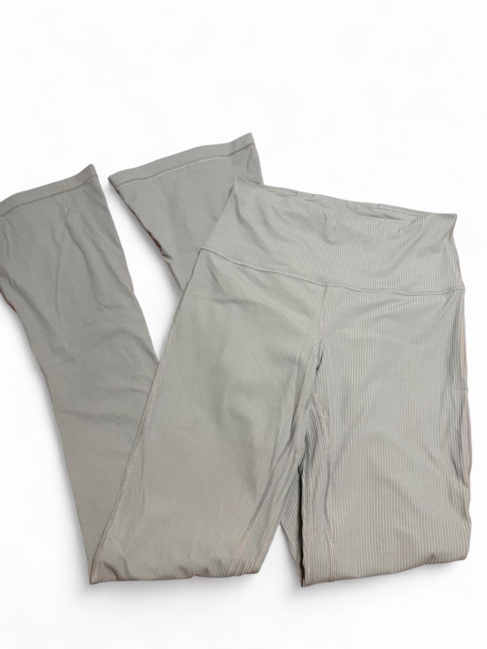 Lululemon High Rise Align Ribbed Mini Flares - Picture 2 of 4